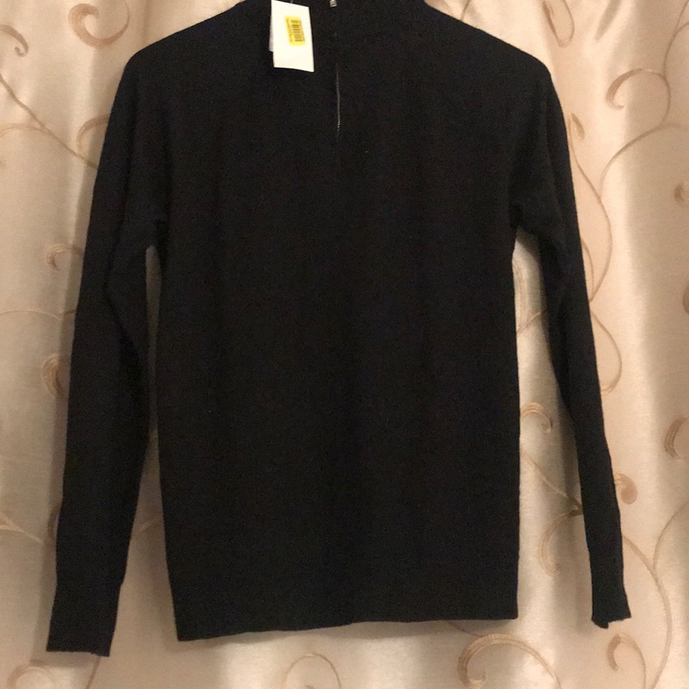 🌸NWT Spense Black crew neck sweater - Picture 3 of 6